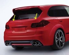For 10-14 PORSCHE CAYENNE 7P5 - TECHART - REAR SPOILER ADD-ON LAMP COVER LIP