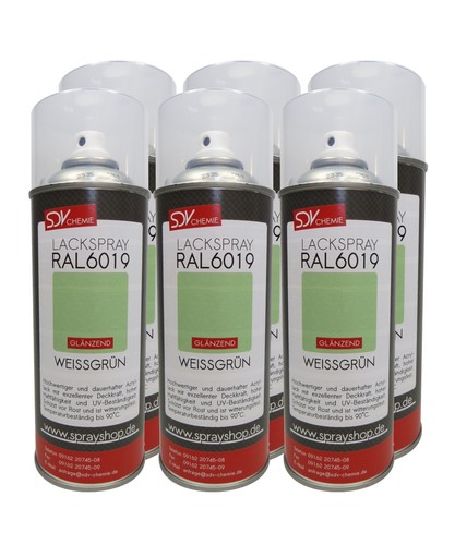 Lackspray ral 6019 weissgrün - 6019,