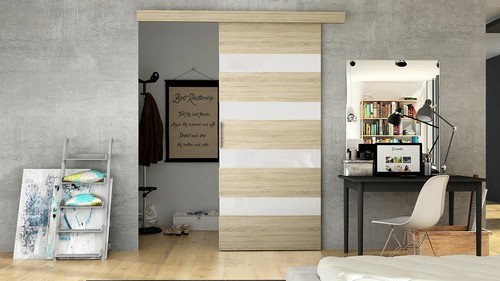 Schwebetür bruno modern - bruno, v