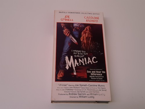 Maniac 1980 uncut vhs usa - 1980,