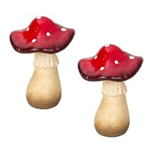 2 Stück Fliegenpilz 20 cm
