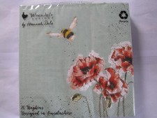 20 Servietten  OVP Biene mit