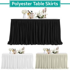 Polyester tischrock für - tischrock,