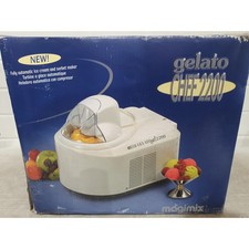 Magimix Gelato CHEF 2200 Eismaschine weiß kabelgebunden 230V 1,5L mit Zubehör