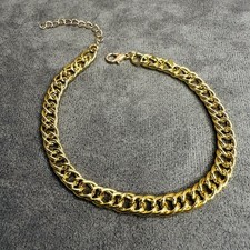 Fußkette vergoldet 26cm gold Damen Schmuck