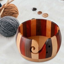 Holzgarn Garnschale Schüssel