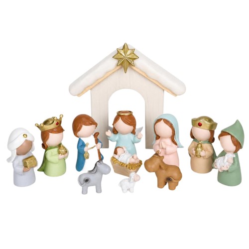 Stück weihnachtskrippe mit - 12,