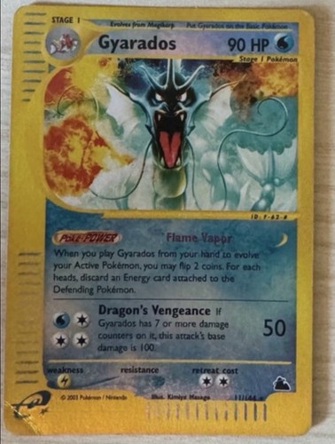 Pokemon karte gyarados - -,