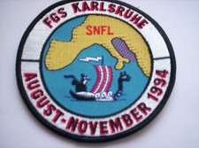 Aufnäher Fregatte Karlsruhe