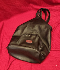 Damen Rucksack gross schwarz Schultertasche Freizeit Reise Cityrucksack Modern