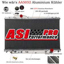 3 Reihe Aluminium Kühler Für