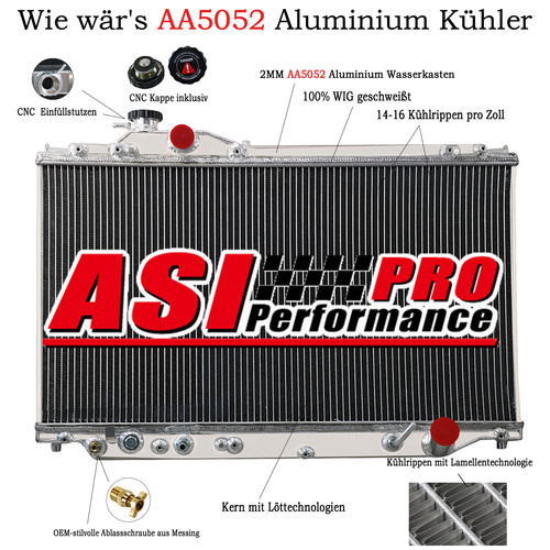 Reihe aluminium kühler für - aluminium,