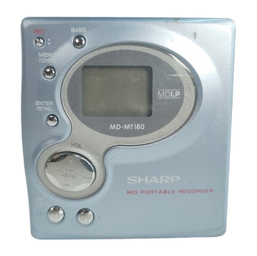 Tragbarer sharp mini disc - tragbarer,
