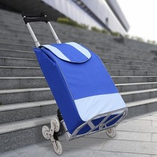 Klappbar Treppensteiger Faltbarer Treppenkarre Sackkarre Transportkarre 75kg