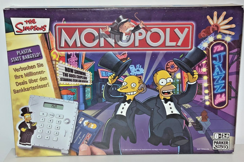 The simpsons monopoly parker - the,