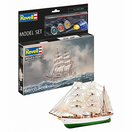 Revell gorch fock model - fock,