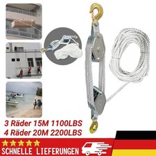 Flaschenzug 2200LBS/1100LBS