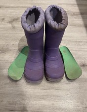 ungefütterte Gummistiefel