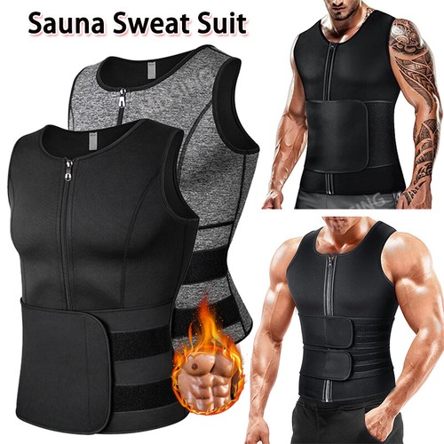 Herren neopren sauna weste - herren,