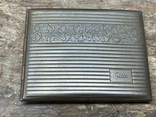 altes Zigarettenetui graviert