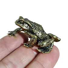 Messingkröte Glück Reichtum