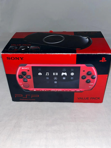Sony psp 3000 rot schwarz - sony, psp-3000