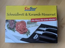 Schneidebrett & Keramik-Messerset CutStar