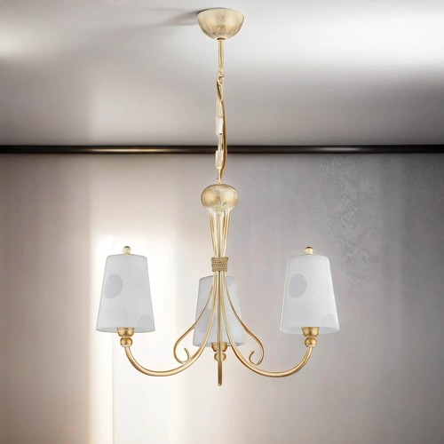 Kronleuchter shabby gold - kronleuchter,