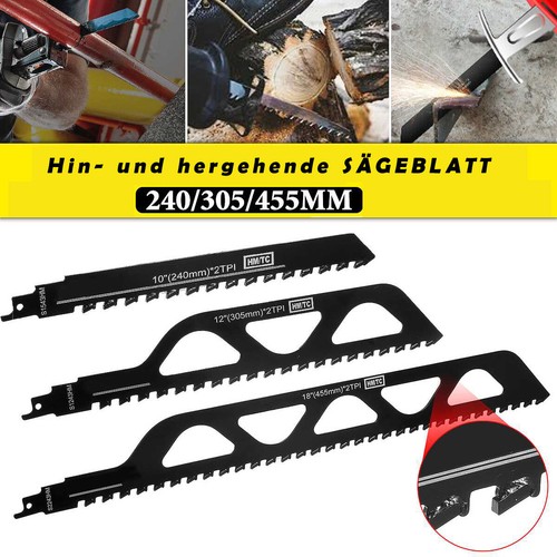 240 305 455mm säbelsägeblatt - 240/305/455mm,