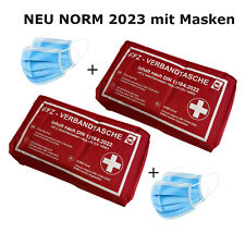 Verbandtasche Kfz DIN13164 Neu Auto Verbandskasten Pkw erste Hilfe 2 Stück