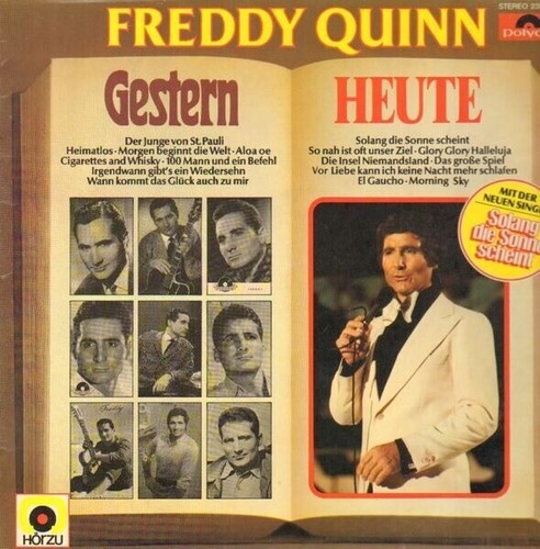Freddy quinn gestern heute - freddy,