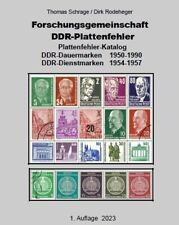 DDR Plattenfehler Katalog Dauermarken/Dienstmarken