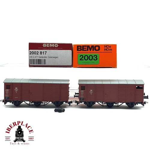 Bemo 2x güterwagen - 2x,
