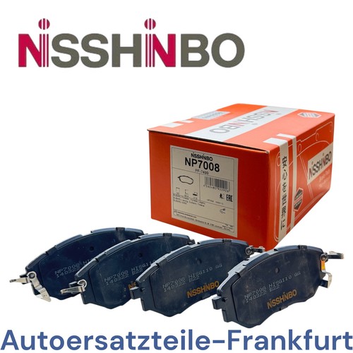 Nisshinbo bremsbeläge vorne - nisshinbo,