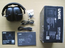 Uvex aXess one; Gehörschutzkopfhörer, Bluetooth; SNR 31 dB; wiederaufladbar