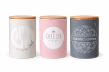 Keramik Vorratsdose 1L mit