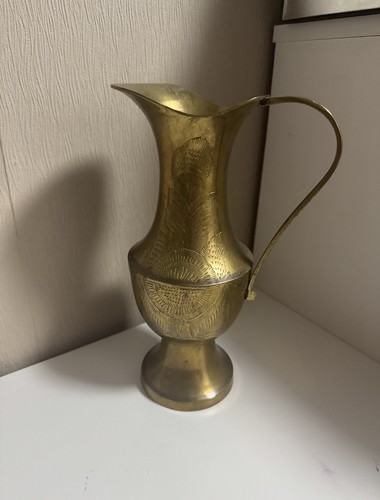 Kanne messing graviert - messing,