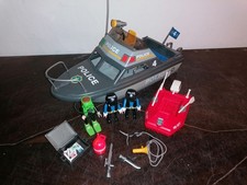 Playmobil 4429 City Action Polizeiboot mit Beiboot Taucher