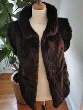 Nerz Weste, Echtfell, Vintage