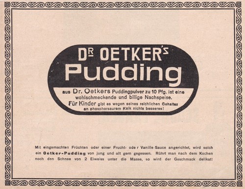 Oetker werbung reklame - /,