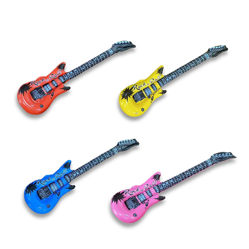 Luftgitarre aufblasbar - 6x,
