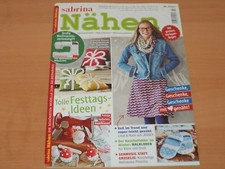 Sabrina Nähen Geschenkideen-Dekoration + großen Vorlagen-Bogen, Nr. 24/2017