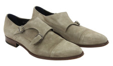 SUITSUPPLY FW141239 Formelle Schuhe Herren EU 44 / UK 10 Doppel Monk Strap Leder