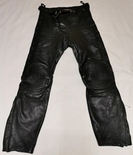 Leder Hose  Motorrad Hose echt Leder Größe 94 original 80er Jahre Wilh. Krawehl 