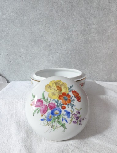 Meissen porzellan deckeldose - meissen,,