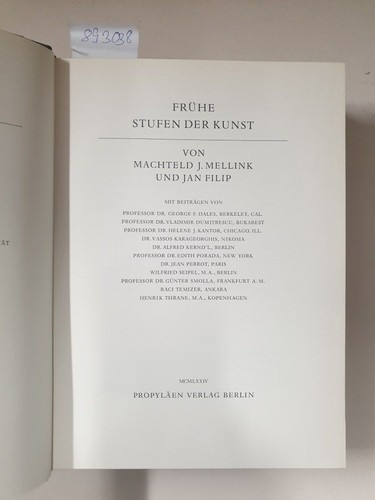 Propyläen kunstgeschichte in - ,