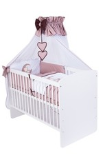 Babybett 120x60 Komplettset