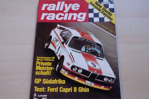 Rallye racing 1974 - rallye, 05/1974