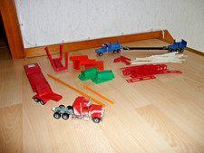 Siku Super Serie Mack Schwertransport mit Straßenbrücke 4013, 4014 Peterbilt 359