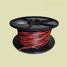 Schaltdraht YV 2x0,6 1,1 rot